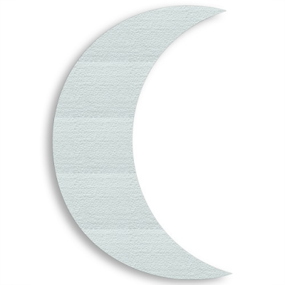Луна (месяц) из пенопласта (заготовка для декорирования)